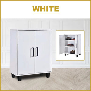 Gemma Shoe Cabinet Soft Closing Fully Laminated Back Panel Thick Particle Board