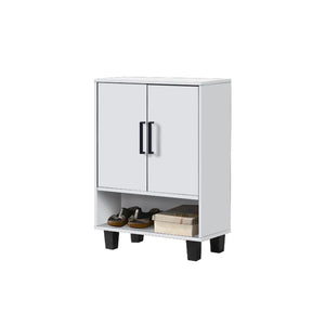 Flynn Shoe Cabinet Soft Closing Fully Laminated Back Panel Thick Particle Board