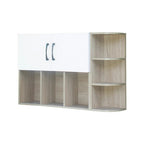 Inari Floating Display Shelf hanging Cabinet Laminated Board in 2 Colours
