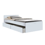 Sobee Single/Super Single Bed with Drawers of Pull-out Bed / Fully Laminated Board
