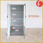 Myani Series Display Cabinet Book Shelves with Drawers in 2 Models