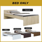 Sobee Single/Super Single Bed with Drawers of Pull-out Bed / Fully Laminated Board