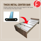 Sobee Single/Super Single Bed with Drawers of Pull-out Bed / Fully Laminated Board