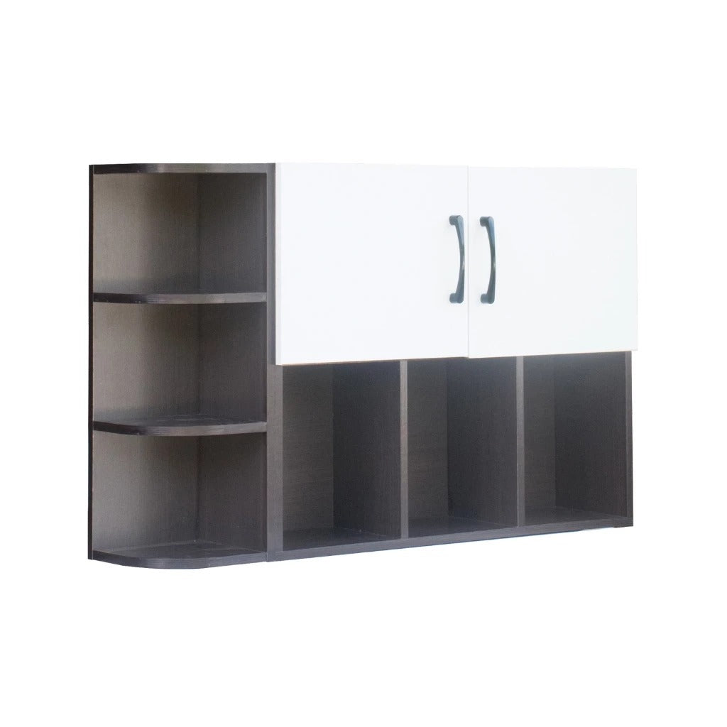 Inari Floating Display Shelf hanging Cabinet Laminated Board in 2 Colours