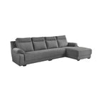 Blanca 4 Seater Left and Right L-Shaped Sofa in 47 Colour -w/ PetFriendly Fabric/Leather