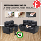 Bangkit Sofa Set 2/3-Seater in 47 Colour -w/ PetFriendly Fabric/Faux Leather Options