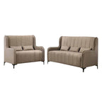 Odette High Back 2-Seater + 3-Seater Sofa Webbing with Foam - w/ PetFriendly Option