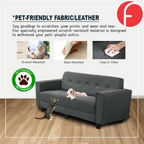 Niana 1/2/3-Seater Sofa Webbing with High Density Foam - w/ PetFriendly Option
