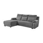 Blanca 4 Seater Left and Right L-Shaped Sofa in 47 Colour -w/ PetFriendly Fabric/Leather