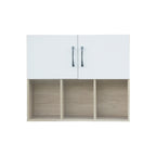 Inari Floating Display Shelf hanging Cabinet Laminated Board in 2 Colours