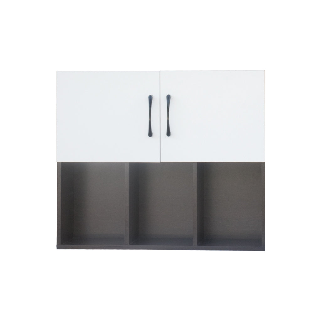 Inari Floating Display Shelf hanging Cabinet Laminated Board in 2 Colours