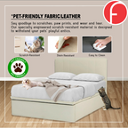 Spanish 14"/16"/18" SBD Storage Bed PetFriendly Scratch-resist w/ Mattress - All Size