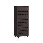 Lumi 8 Tier Premium Shoe Cabinet Soft Closing Fully Laminated Back Panel in 3 Colours