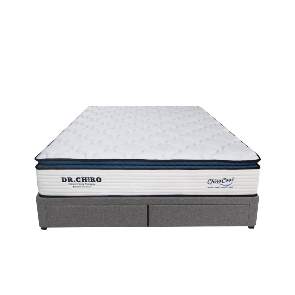 OrthoCoil Blake Drawer Divan Bed Frame - PetFriendly Scratch Resistant/ Mattress Option