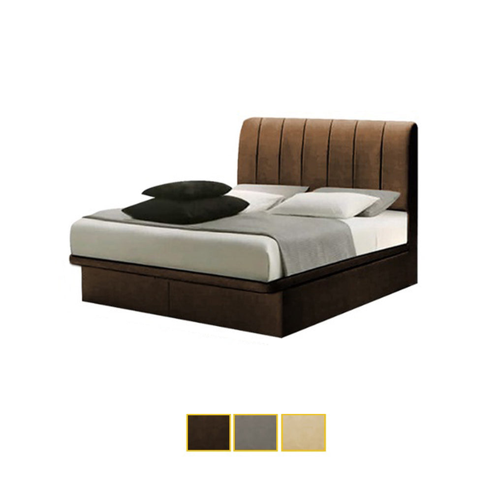 Adele SBD 12" Storage Bed Frame In 3 Colors w/ Mattress Option