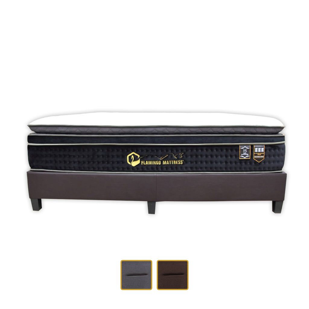 Arctic Series 15" Flamingo 100% Ice Silk Mattress with Optional Storage Bed SBD 14"