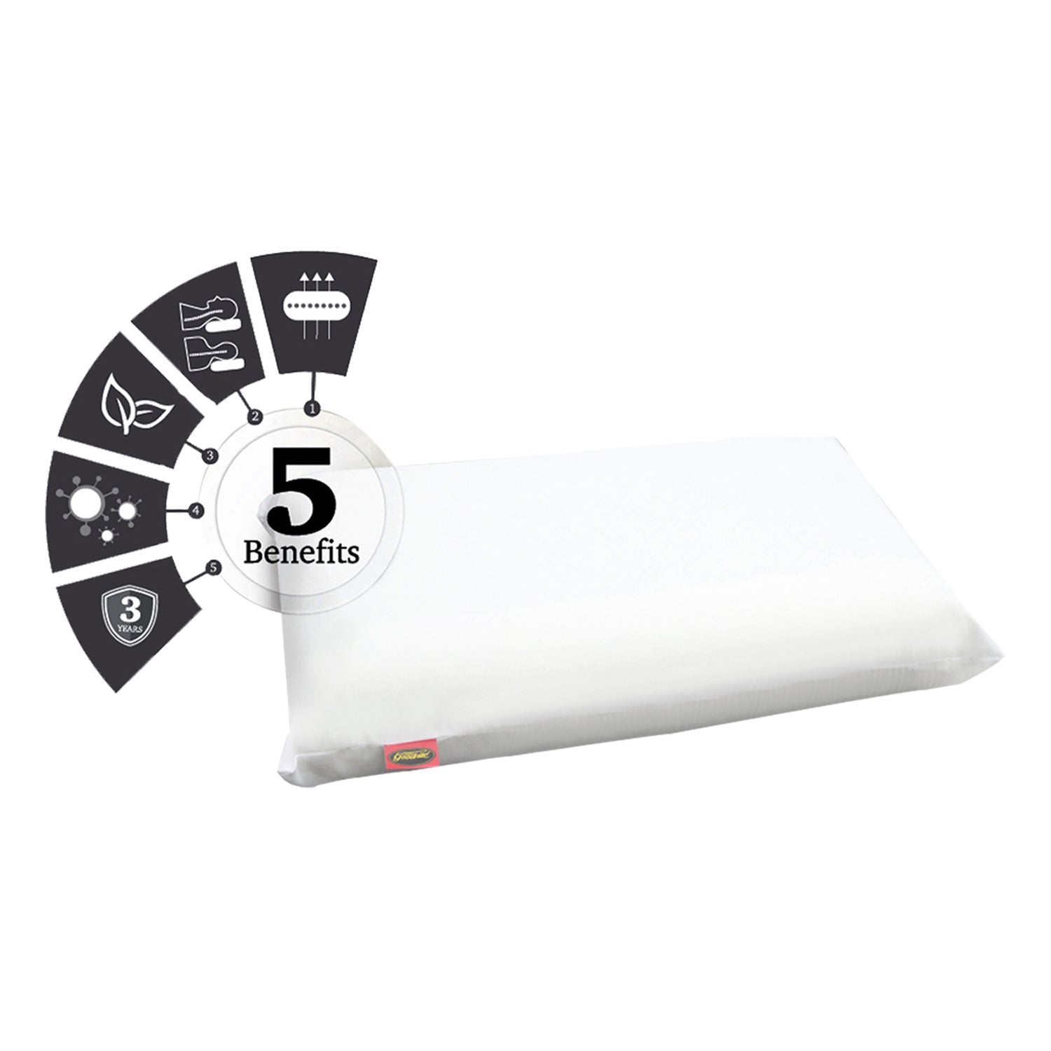Goodnite Latex Feel Pillow