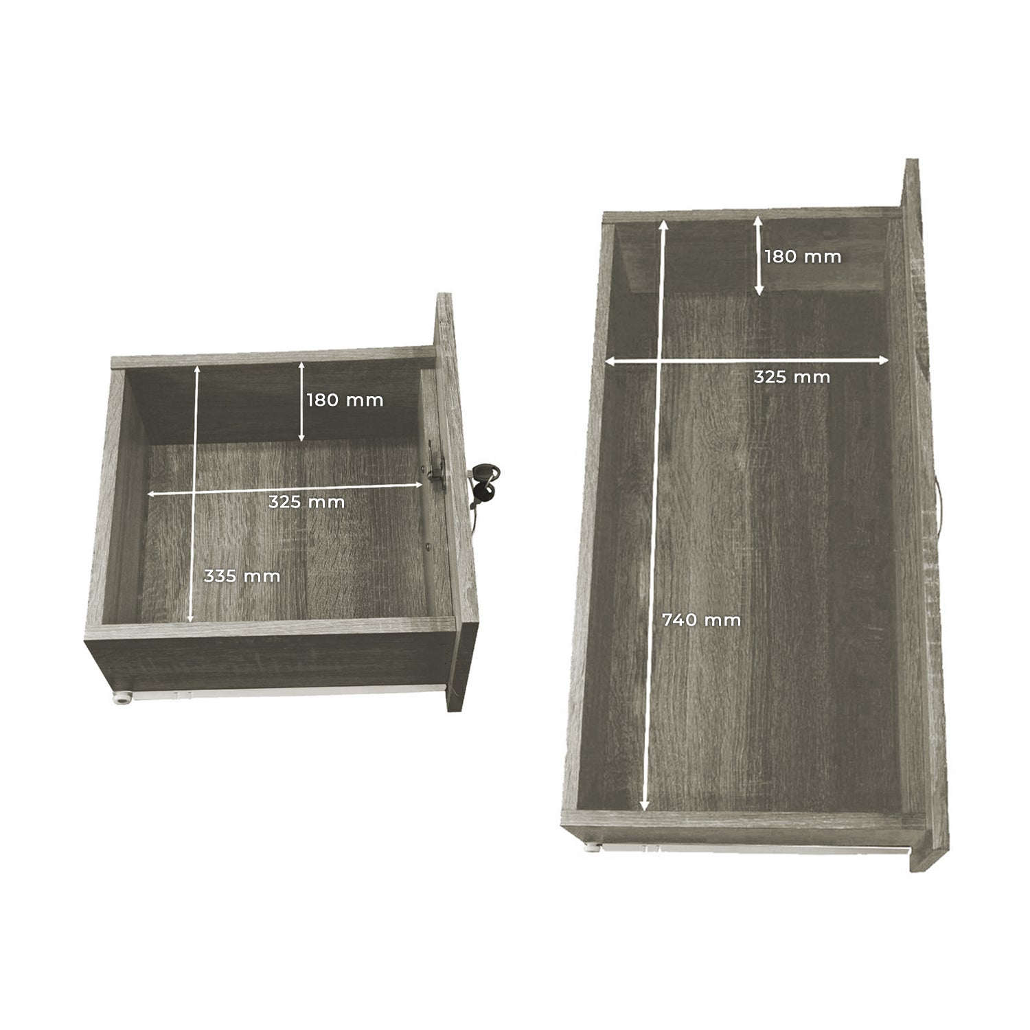 Pachuca 5 Chest of Drawers Composite Wood
