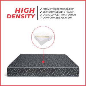 Diomire Eco Foam 4"/5"/8" High Density Mattress Tricot Fabric