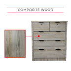 Pachuca 5 Chest of Drawers Composite Wood