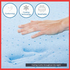 Diomire 10" NASA Pedic Gel Memory Foam Mattress. All Sizes Available