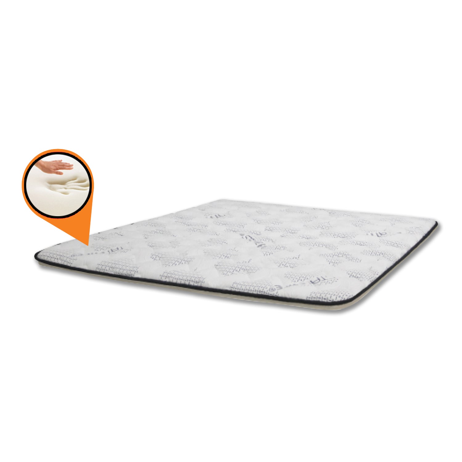 Goodnite Stat Free Memory Foam Mattress Topper Series In Queen Size