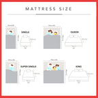 Diomire 10" NASA Pedic Gel Memory Foam Mattress. All Sizes Available