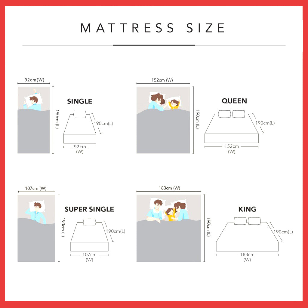 Diomire 10" NASA Pedic Gel Memory Foam Mattress. All Sizes Available