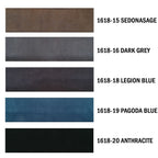 Rosy 1/2/3 Seater Fabric Sofa with Stool In 9 Colours-Furnituremart.sg