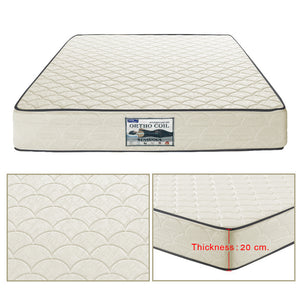 OrthoCoil Sensuous Bonnell Spring Mattress White In Single, Super Single, Queen and King Size