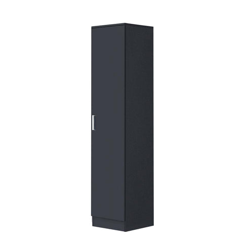 Image of Panama Series 1 Door Wardrobe in Dark Grey Colour
