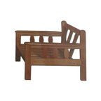 Aldey Living Room Sofa Set Mahogany Wood Furniture