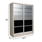 Cielo Series 1 2-Door Sliding Door Wardrobe Multicompartment