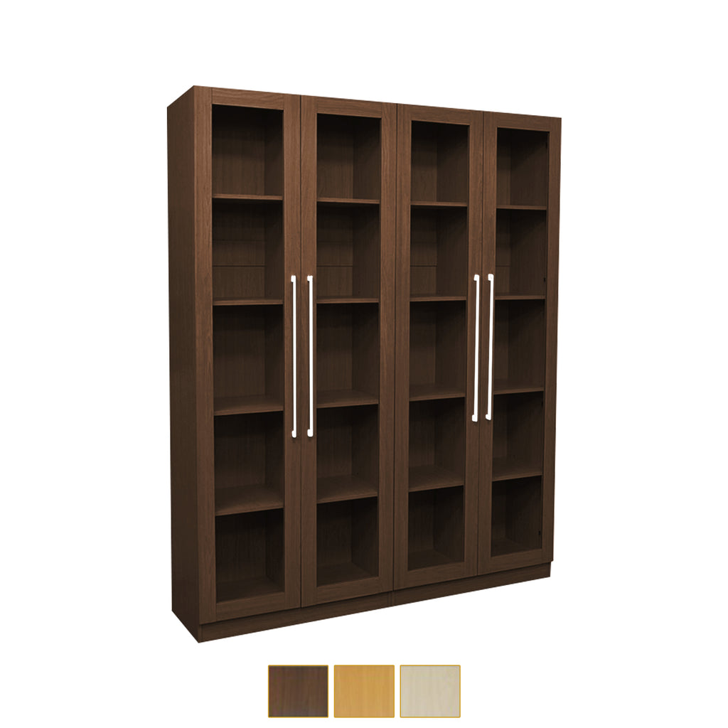 Furnituremart Darra Series book shelf with glass door