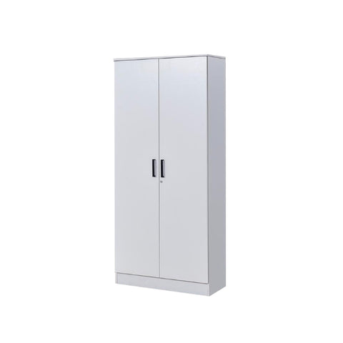 Image of Moira Series 1 Swing Door 2-Door Wardrobe In White