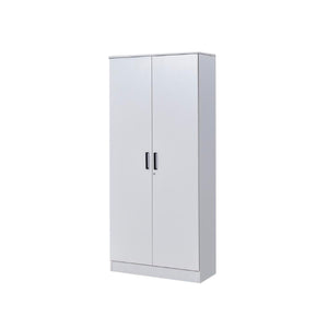 Moira Series 1 Swing Door 2-Door Wardrobe In White