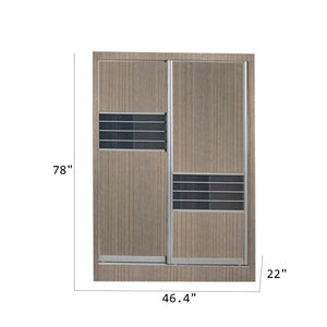 Cielo Series 2 2-Door Sliding Door Wardrobe Multicompartment