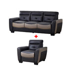 Oppa 1/2/3 Sofa Set In Top Grade PU Leather Upholstery