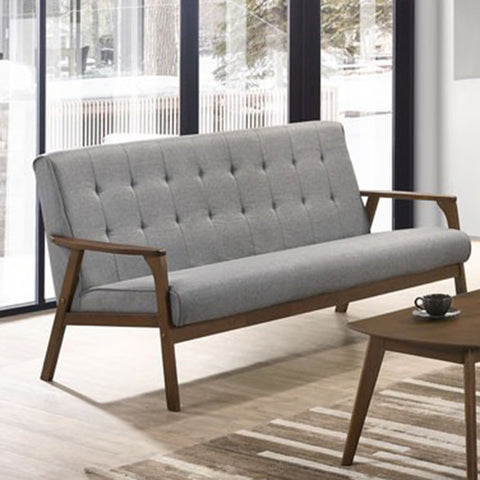 Image of Cocu Solid Wooden Sofa Set 1+2+3+ Coffee Table Set/ Living Room Cushion Set
