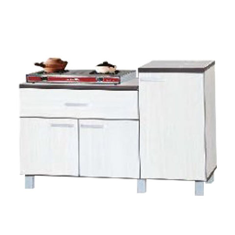 Image of Zariah Series 2 Wooden Kitchen Cabinet with Drawer