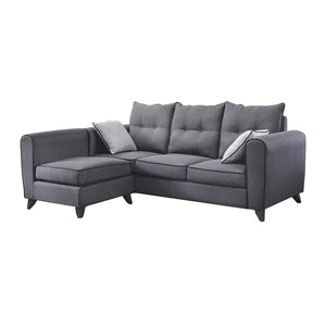 Dixie Series Fabric 1/2/3-Seater L-Shaped Sofa Set with Chaise in 5 Colours