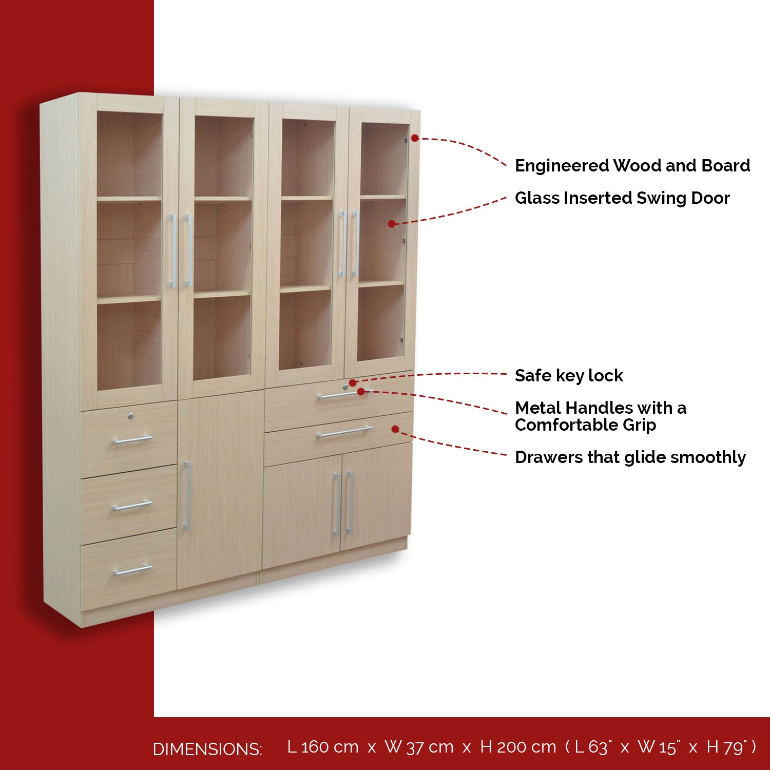Furnituremart Darra Series heavy duty shelving