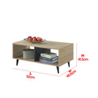 READY STOCK Kepa Series 4 Coffee Table In Natural Colour. Self Assembly.