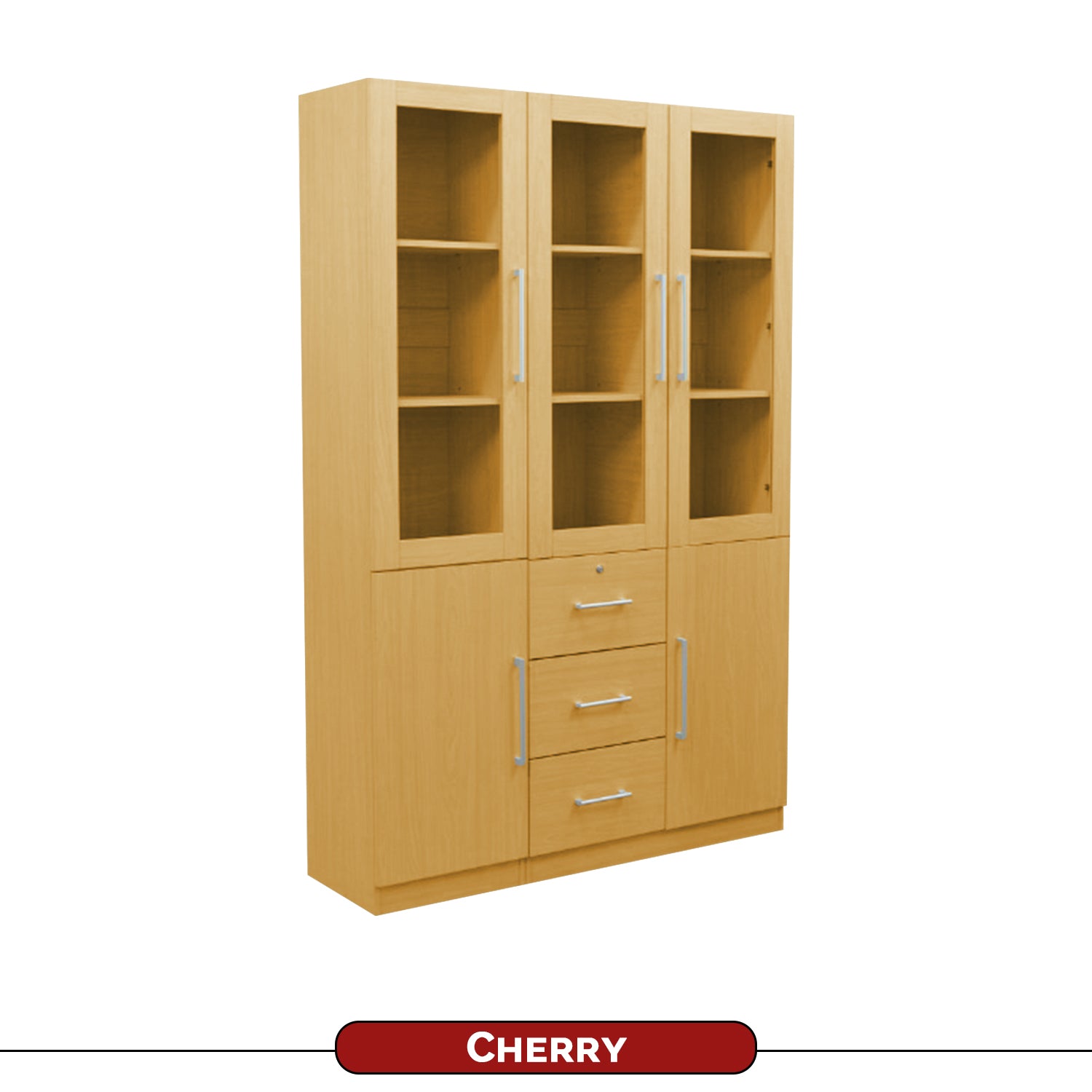 Furnituremart Darra Series glass display shelving