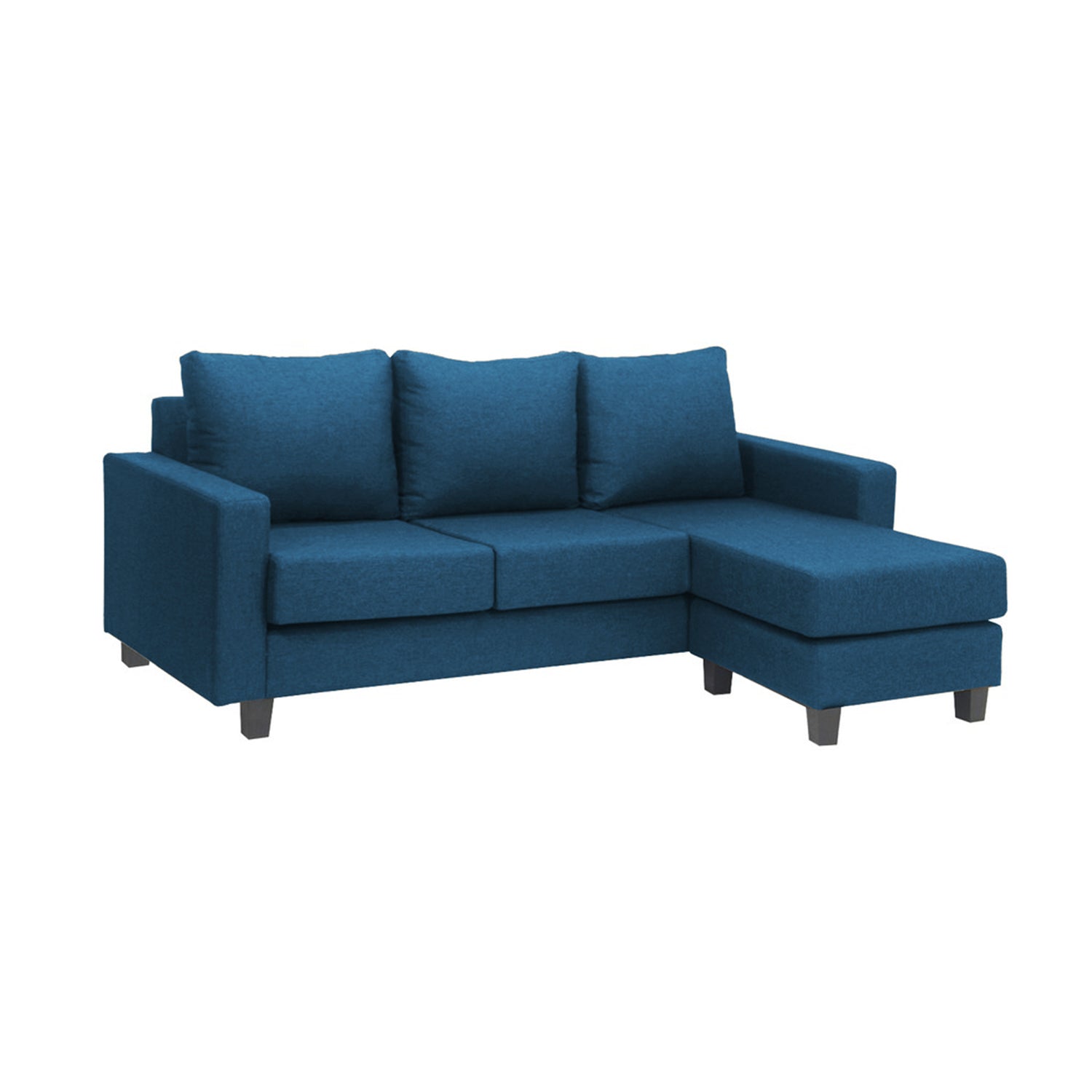 Farhita L- Shaped Leather/ Fabric Sofa In 8 Colours-Sofa-Furnituremart.sg