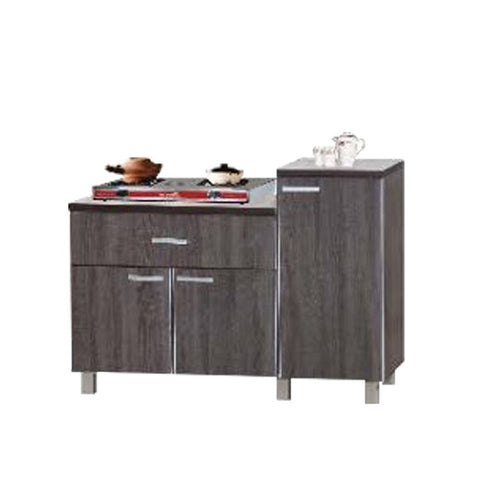 Image of Zariah Series 4 Wooden Kitchen Cabinet with Drawer