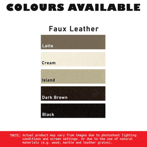 Endo Leather 2/3 Seater Sofa In 5 Colours-Furnituremart.sg