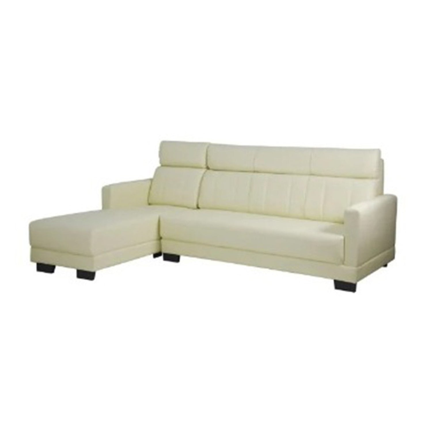 Harper Series 1/2/3 Seater Leather/ Fabric Sofa Set With Chaise In 12 Colours-Furnituremart.sg