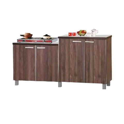 Image of Zariah Series 5 Wooden Kitchen Cabinet with Drawer