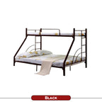 Devon Metal Double Decker Bed Frame with Optional Mattress Add On